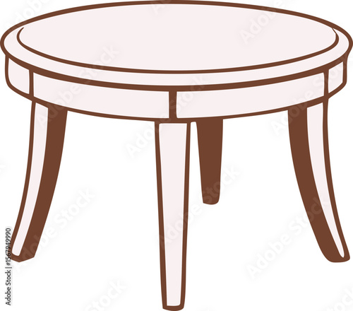 table illustration svg