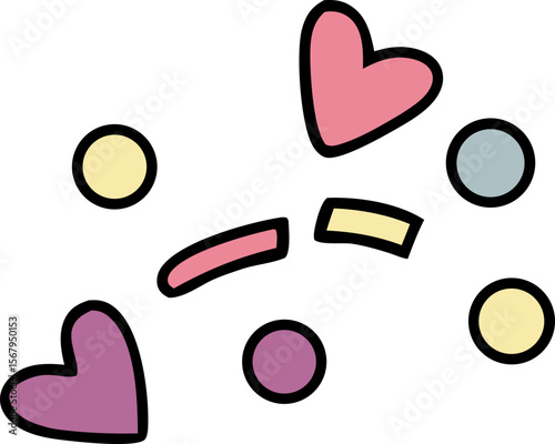confetti svg icons