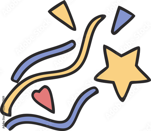 confetti svg icons