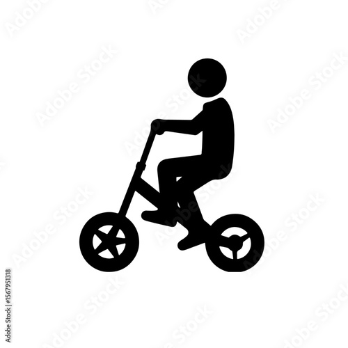 man doing stunt silhouette , man doing stunt vector