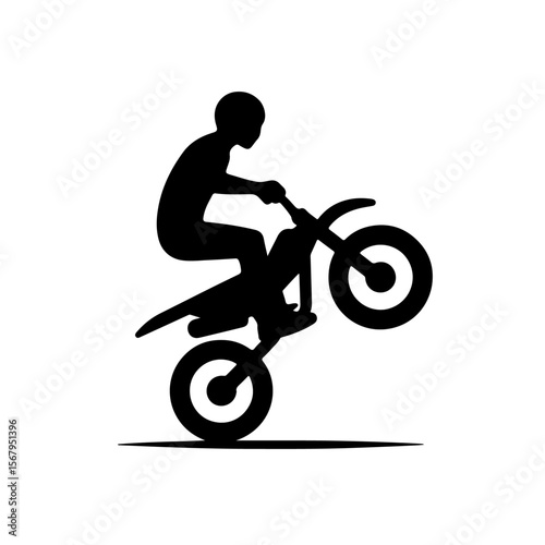 man doing stunt silhouette , man doing stunt vector