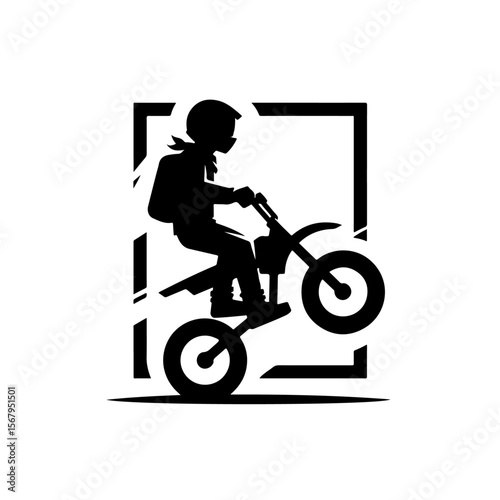 man doing stunt silhouette , man doing stunt vector