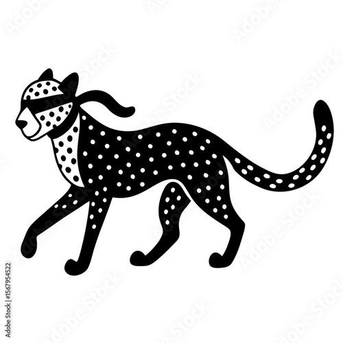 cheetah vector illustration