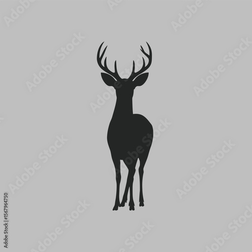  The design captures the majestic beauty of wildlife, making it ideal for themes related to nature, hunting, and conservation.