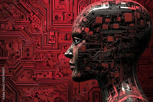 circuit board background