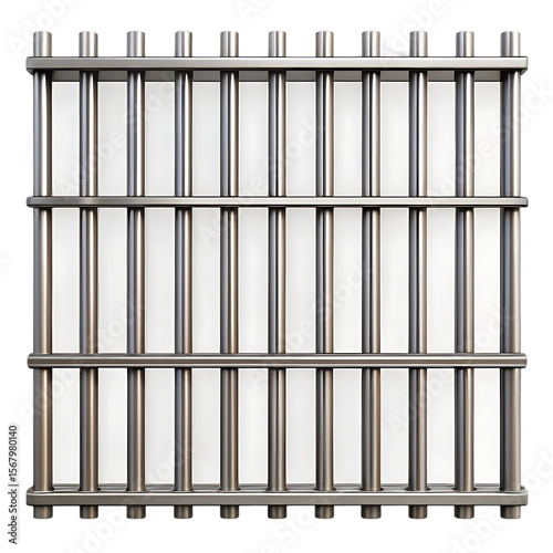 Wallpaper Mural metal tubes isolated on white background Torontodigital.ca