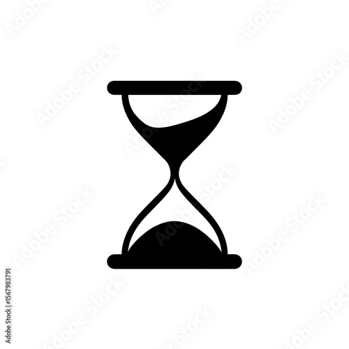 Timeless Elegance: Sand trickles through the hourglass, symbolizing the passage of time. A classic representation of moments slipping away.
