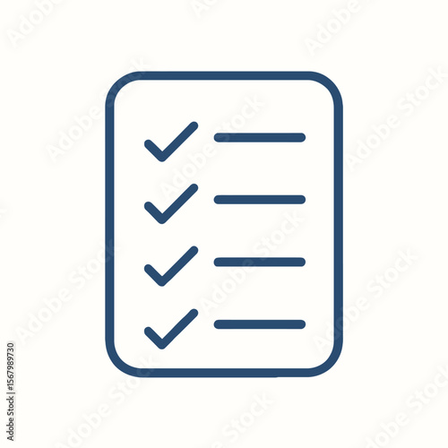 Checklist Icon for Task Management