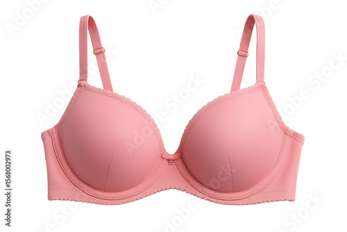 Wallpaper Mural Isolated Pink Padded Bra on Transparent Background – Women’s Lingerie Fashion Product Mockup Torontodigital.ca