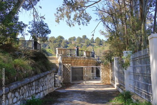 landscape around the Guadalhorce reservoir, Ardales, Andalucia, Spain