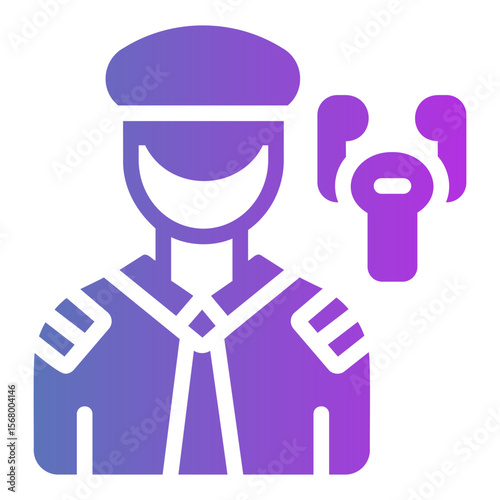 pilot Gradient icon