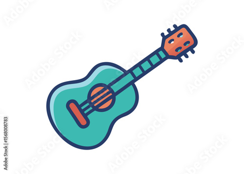Guitar Vector, Guitar Icon illustration