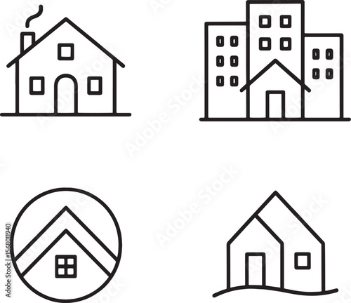 Set of Real Estate icons