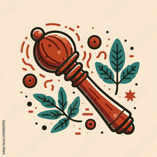 illustration of acient weaponry