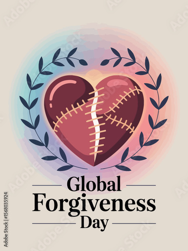 Global Forgiveness Day Healing Heart Emotional Peace Compassion Unity