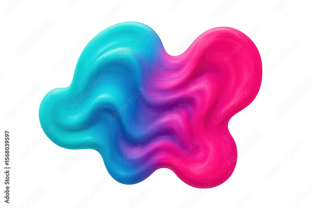 Wavy, vibrant, gradient of colors merging, creating a dynamic and artistic visual with transparent background Wavy, vibrant, gradient of colors merging, creating a dynamic and artistic visual with transparent background