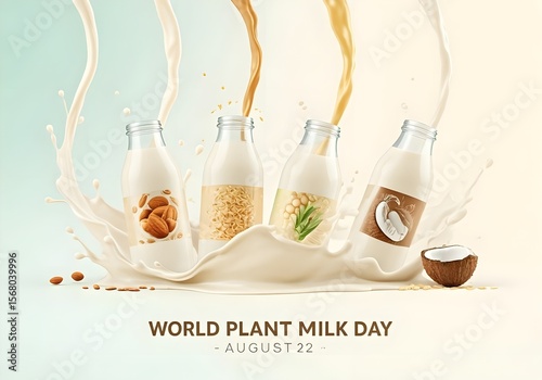 World Plant Milk Day - Aug 22