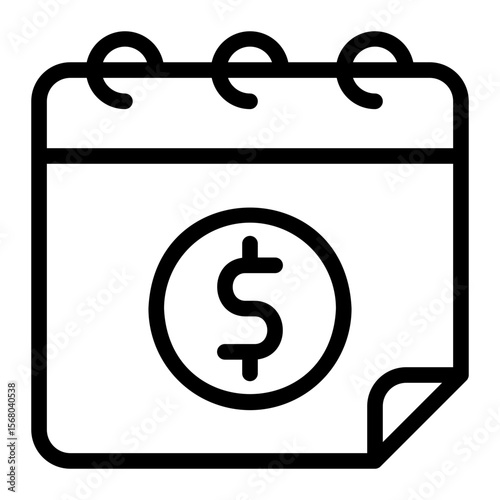 pay day line icon