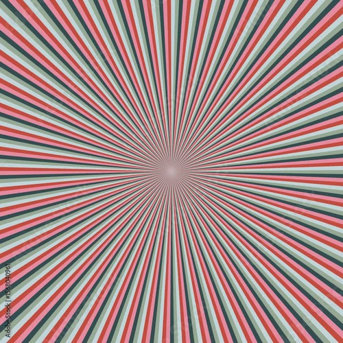 Colorful abstract starburst background - seamless loop animation