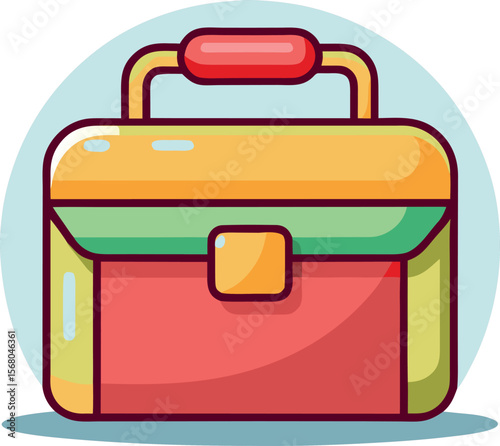 Minimal Flat  lunchbox icon