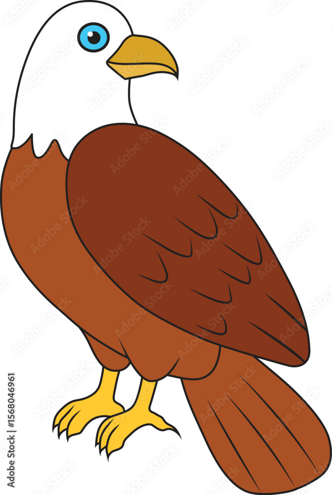 Naklejka premium Eagle vector design