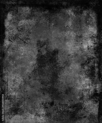 Wallpaper Mural Grey grunge background, old damaged wall, uneven texture Torontodigital.ca