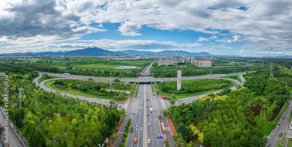 Fototapeta premium Beijing Huairou Science City