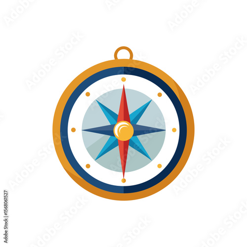 Compass Vector, Transparent Background