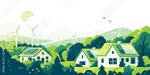 Dreaming of a green future sustainable living today