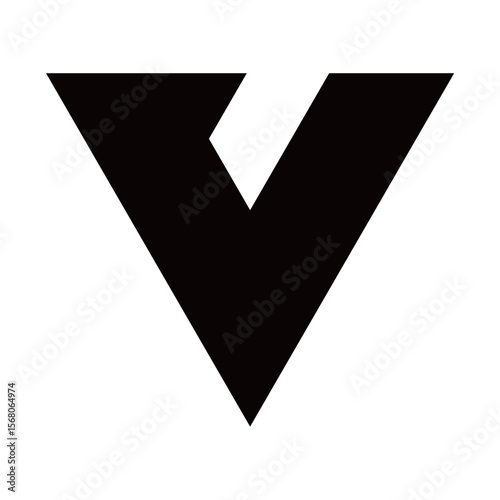 LETTER V LOGO DESIGN CONCEPT ...