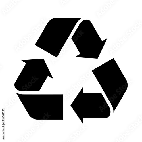 Recycling symbol icon