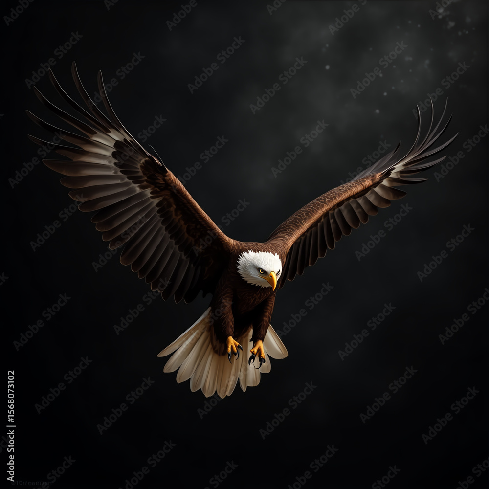 Obraz premium american bald eagle