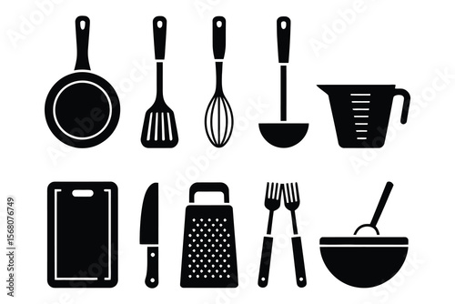 Kitchen Utensils Collection cooking tools