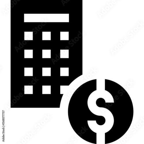 Line icon of a mathematical calculation symbol, featuring numbers and formulas. Perfect for use in education, accounting, finance apps, data analysis tools, and STEM-related projects.

