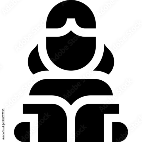 Line vector icon representing lifelong learning, ideal for use in education platforms, e-learning websites, training programs, personal development content, and academic presentations. The design symb
