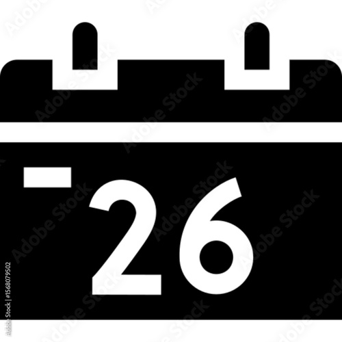 Flat vector icon of Boxing Day, representing the post-Christmas holiday known for gift-giving and major sales events. Commonly celebrated in the UK, Canada, Australia, and other Commonwealth countries
