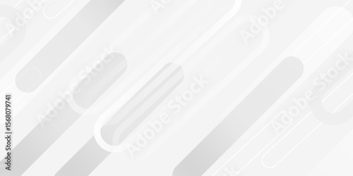 Abstract white background. Minimal geometric white light background abstract design.