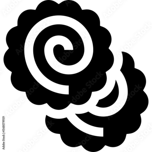 Flat vector icon of Naruto headband, inspired by Japanese ninja anime culture. Ideal for fan art, manga projects, otaku merchandise, cosplay design, and digital illustrations. Editable SVG format, per