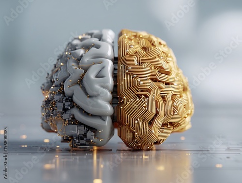 Human Brain vs. AI Exploring the Convergence of Biology and Technology