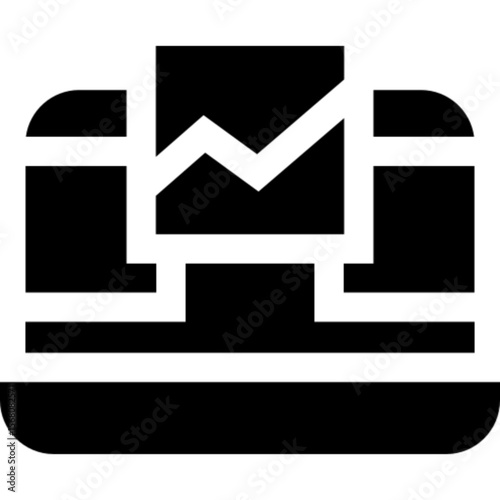 A clean and minimal vector icon of a camera representing photography, illustrated in line art style. Ideal for photo apps, creative portfolios, camera interfaces, content creation tools, media service