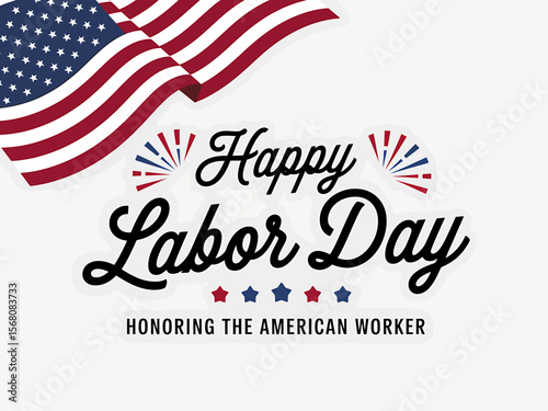 A Celebratory Labor Day Design Honoring American Workers