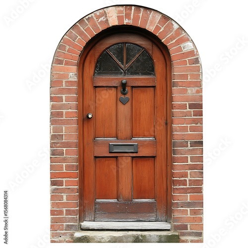 old wooden door