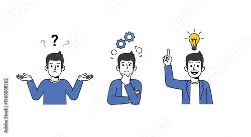 Conceptualizing a Problem Solving Process Through Thought Ideas and Solutions