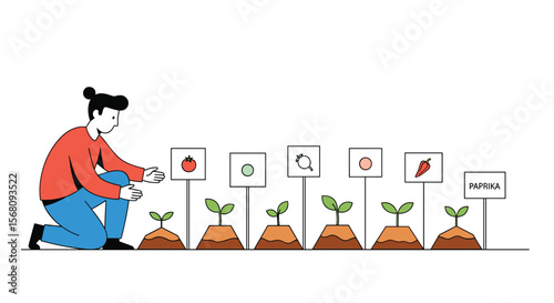 Visualizing Plant Growth Stages and Agricultural Innovation