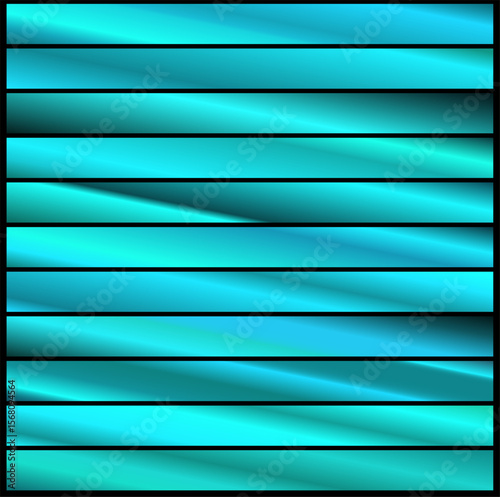 metallic blue gradient palette. Set of blue metallic gradients. Blue gradients collection