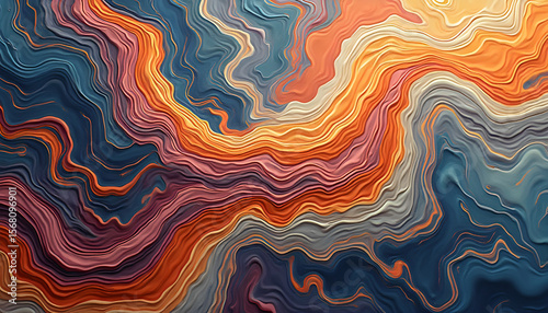  Dynamic Swirl Abstract Background Pattern