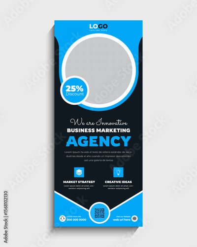 Corporate Roll-Up Banner Standee Template