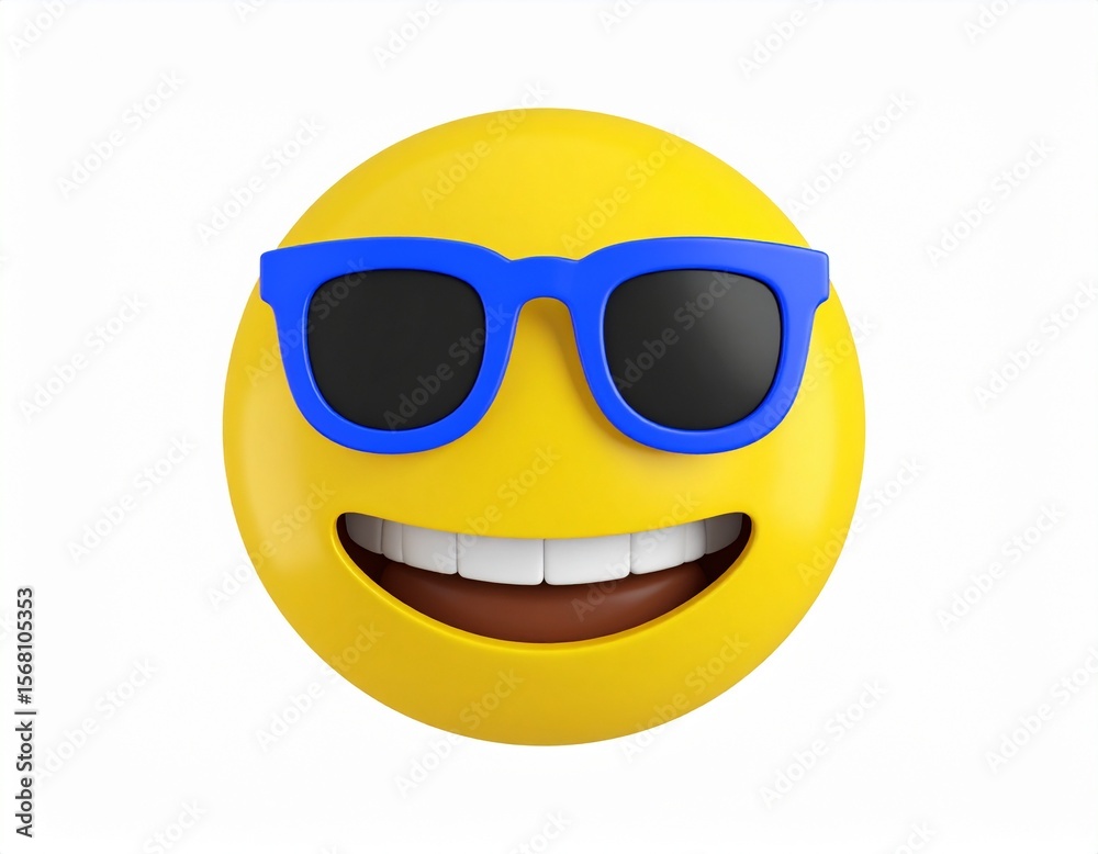 Fototapeta premium Cool Face – Confidence, style, chill attitude.