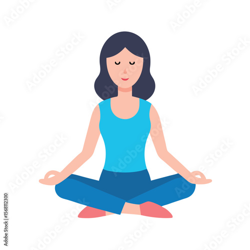 -young-woman-practicing-doing-mindful-breathing-te.eps