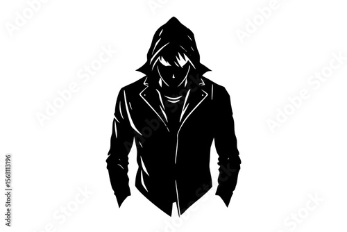 silhouette of a woman
